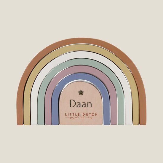 Regenboogstapelaar - Little Dutch