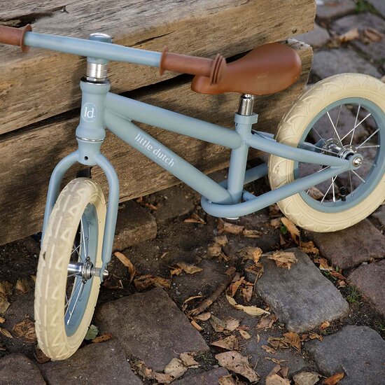 Loopfiets Blauw - Little Dutch