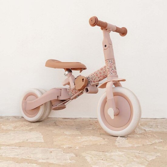 Driewieler met duwstang - Fairy Floral - Little Dutch