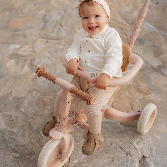 Driewieler met duwstang - Fairy Floral - Little Dutch