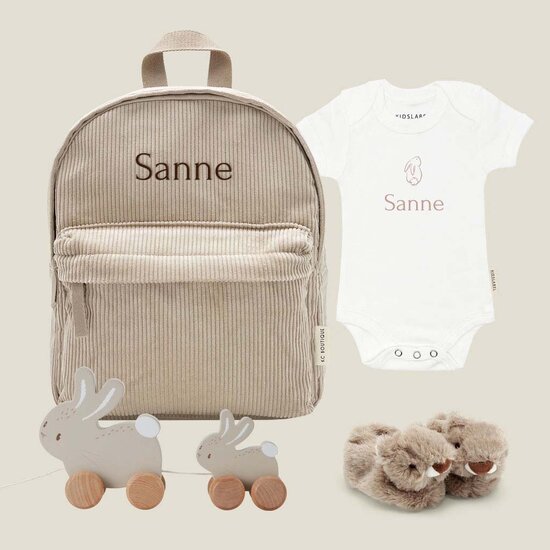 Kraamcadeau rugzak - Beige