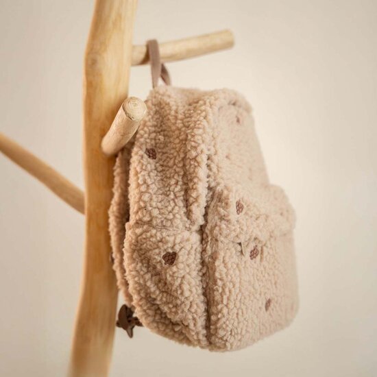 Teddy Rugzakje Taupe - Little Dutch