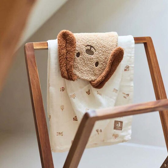 Hydrofiele doeken Jollein - Animal Friends - 2 stuks