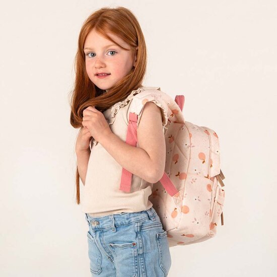 Kidzroom rugzak - Perfect Picnic - Pink/Fruits