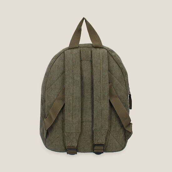 Pret corduroy rugzak - Run Around - Army