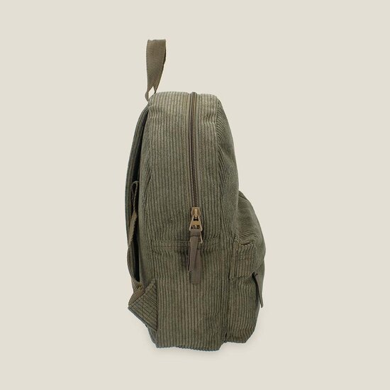 Pret corduroy rugzak - Run Around - Army