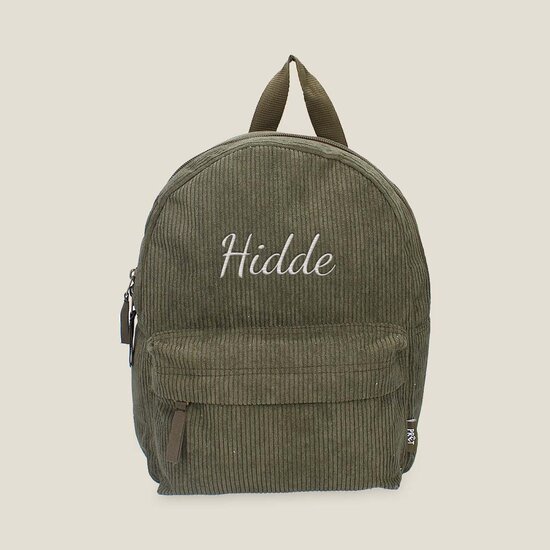 Pret corduroy rugzak - Run Around - Army
