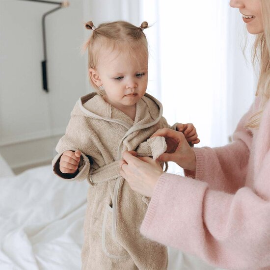 Baby badjas met naam