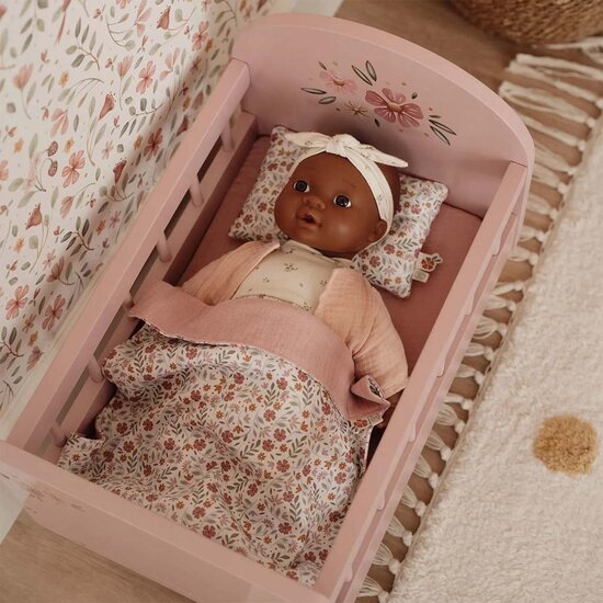 Poppenbedje - Licht Roze - Little Dutch