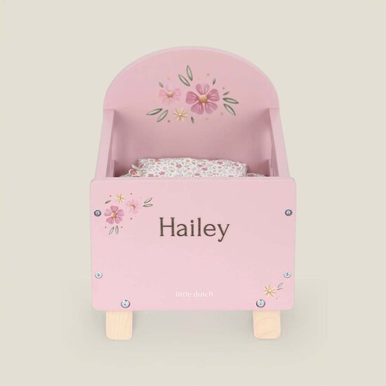 Poppenbedje - Licht Roze - Little Dutch
