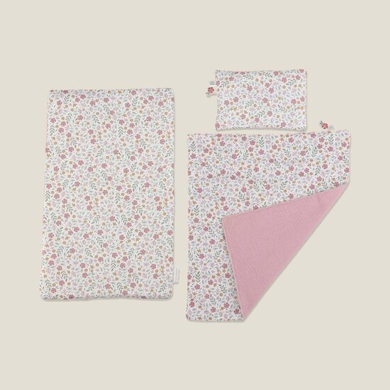 Poppenbedje - Licht Roze - Little Dutch