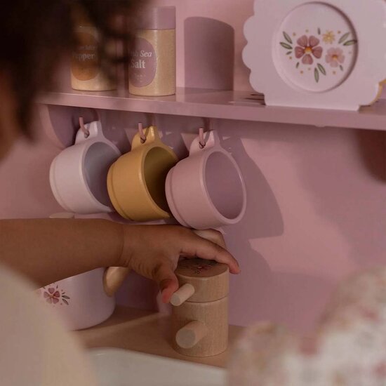 Houten speelkeuken - Roze - Little Dutch