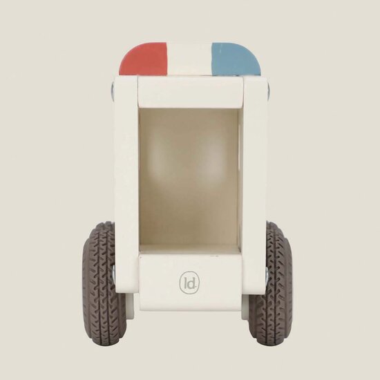 Houten ambulance - Wit - Essentials - Little Dutch