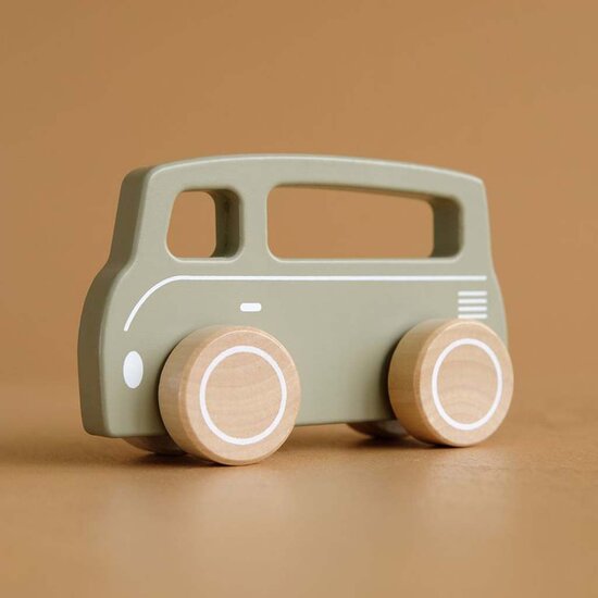 Busje - Groen - Essentials - Little Dutch