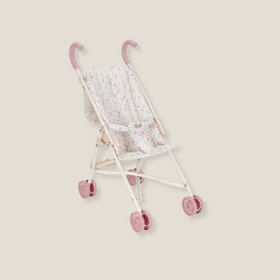 Metalen poppenbuggy - Little Dutch