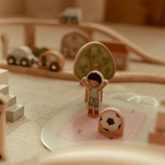 Houten treinbaan XL - Starterkit - Little Dutch