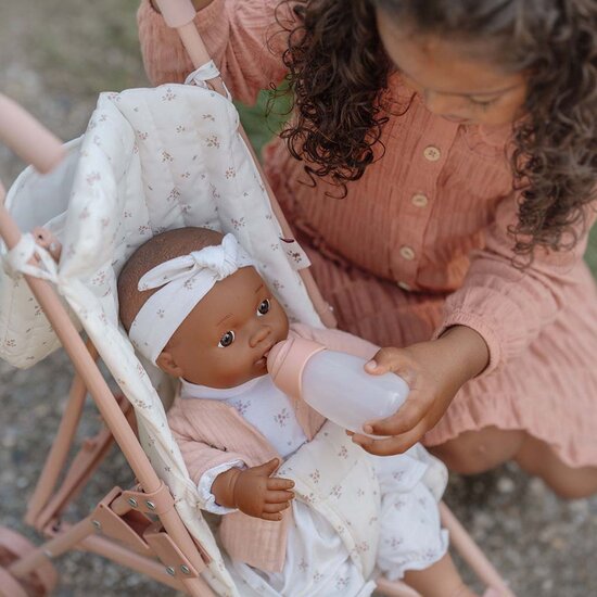 Metalen poppenbuggy - Little Dutch