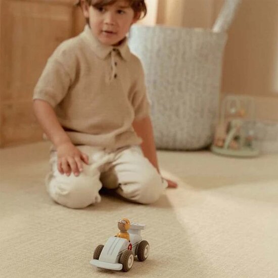 Pullback racewagens - Meerkleurig - Essentials - Little Dutch