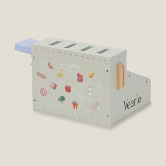 Houten kassa - Groen &ndash; Essentials - Little Dutch