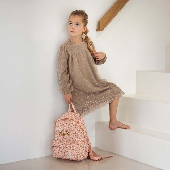 Rugzak Magical Meadows - Pink/Flowers - Kidzroom