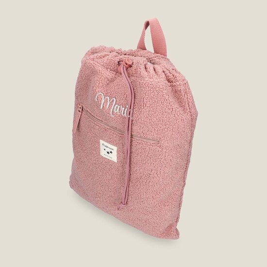 Gymtas - Teddy - Old Pink - Kidzroom