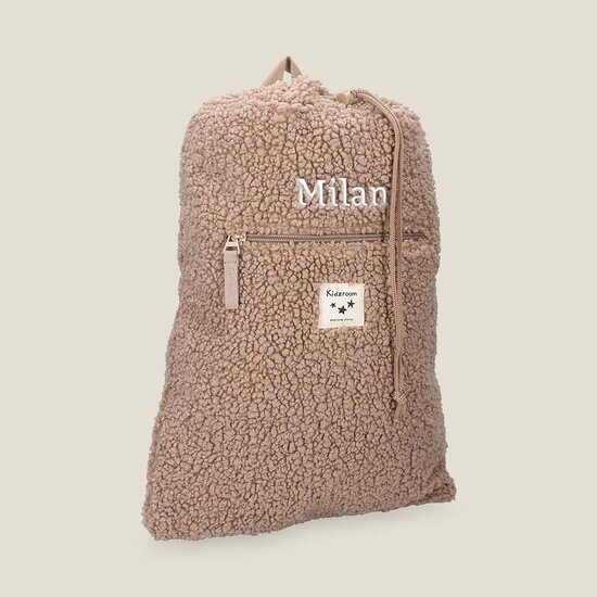 Gymtas - Teddy - Beige - Kidzroom