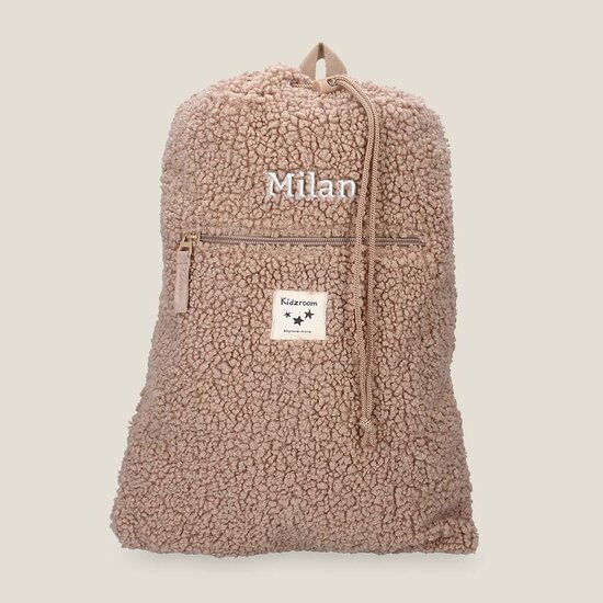 Gymtas - Teddy - Beige - Kidzroom