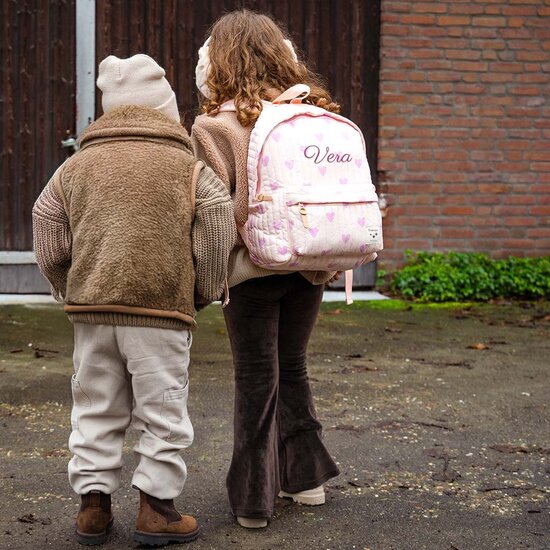 Rugzak - Magical Meadows - Pink/Hearts - Kidzroom