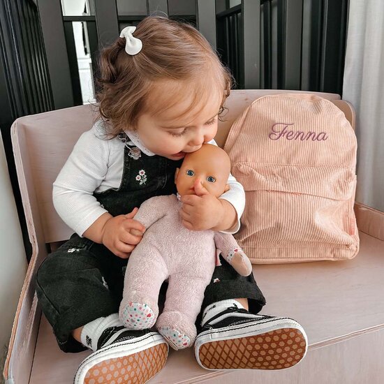 Corduroy rugzak - Run Around - Pink - Pret