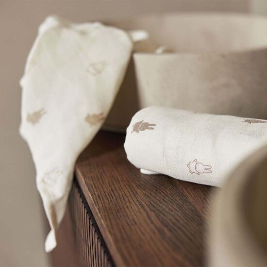 Hydrofiele doeken - 2 stuks - Jollein x Nijntje