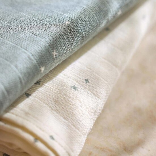 Hydrofiele doeken - 2 stuks - Twinkling Sea Green - Jollein