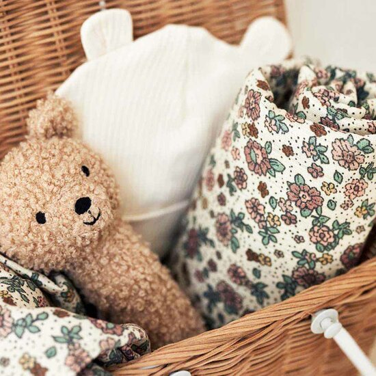 Hydrofiele doeken - 3&nbsp;stuks - Retro Flowers - Jollein