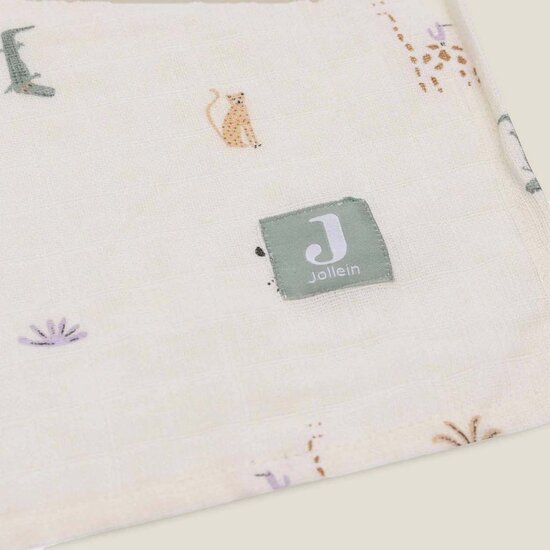 Hydrofiele doeken - 2 stuks - Jungle Jambo - Jollein