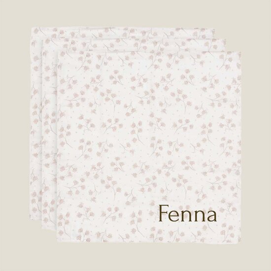 Hydrofiele doeken - 3 stuks - Leafy Dreams - Jollein