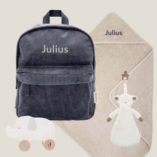 Kraamcadeau rugzak - Grey