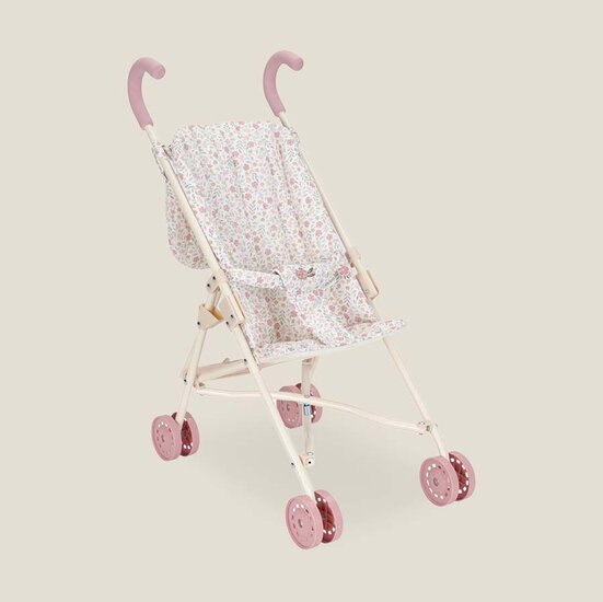 Metalen poppenbuggy - Little Dutch