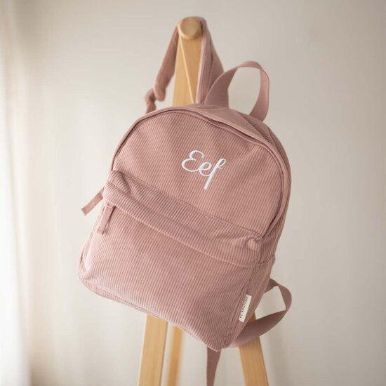 Kinderrugzak Corduroy Soft Pink - KC Boutique