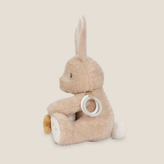 Activiteitenknuffel Konijn - Zand - Baby Bunny - Little Dutch