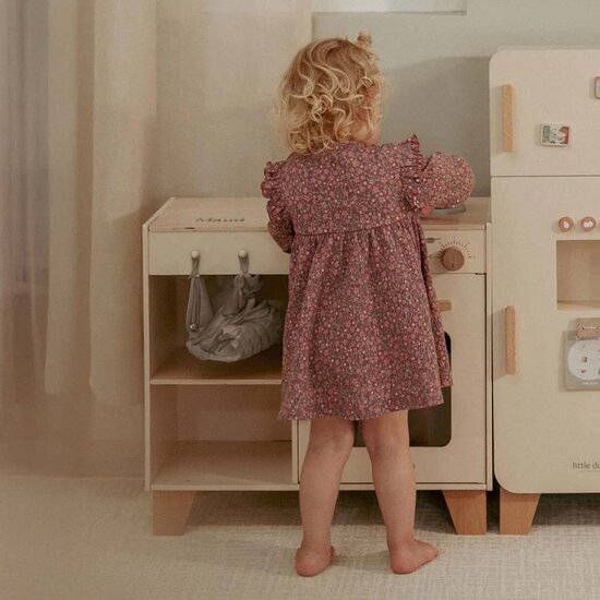 Houten speelkeuken - Beige - Little Dutch