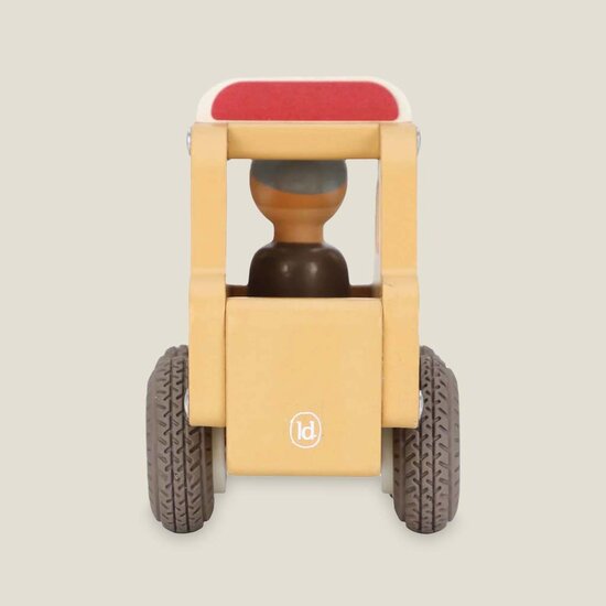 Houten taxi - Geel - Essentials - Little Dutch