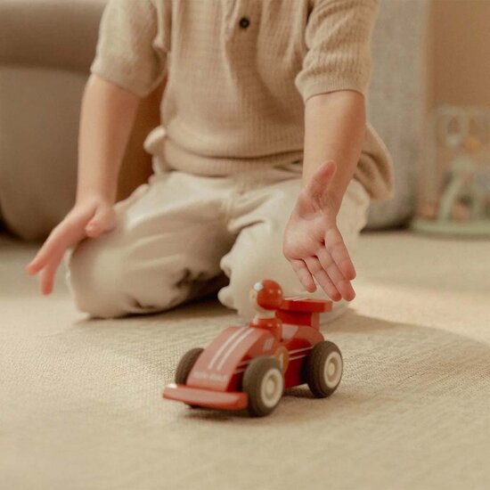 Pullback racewagens - Meerkleurig - Essentials - Little Dutch