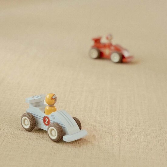 Pullback racewagens - Meerkleurig - Essentials - Little Dutch