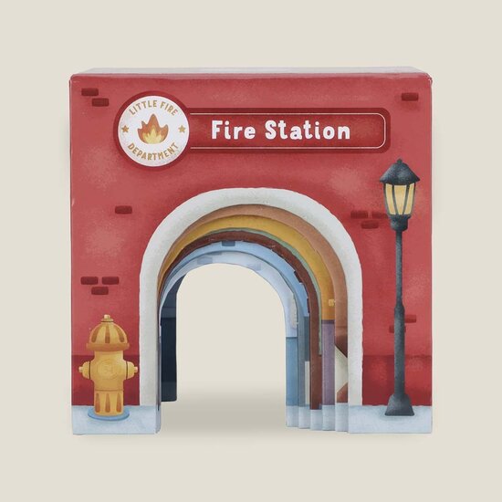 Stapelblokken met auto&#039;s &ndash; Meerkleurig &ndash; Essentials - Little Dutch