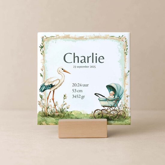 Geboortetegel&nbsp;- Antiek