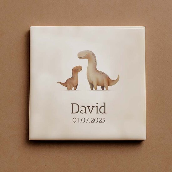 Geboortetegel&nbsp;- Dino
