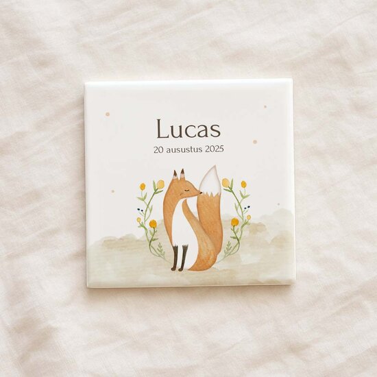 Geboortetegel&nbsp;- Vos