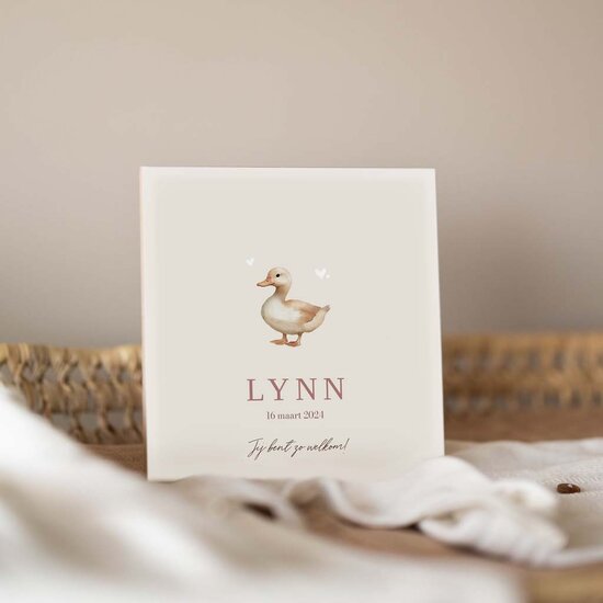Geboortetegel&nbsp;- Eendje