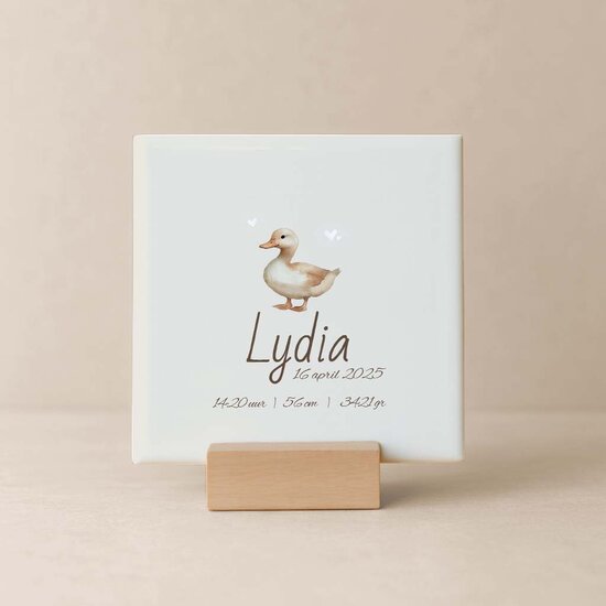 Geboortetegel&nbsp;- Eendje