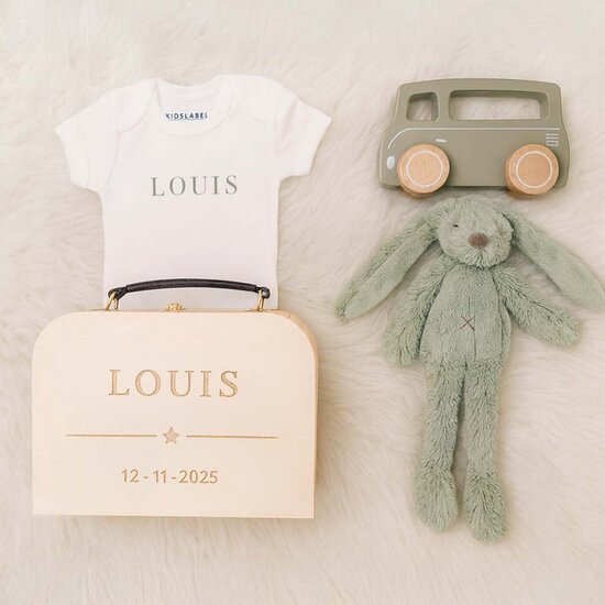 Happy Horse kraamcadeau set - Stone Green