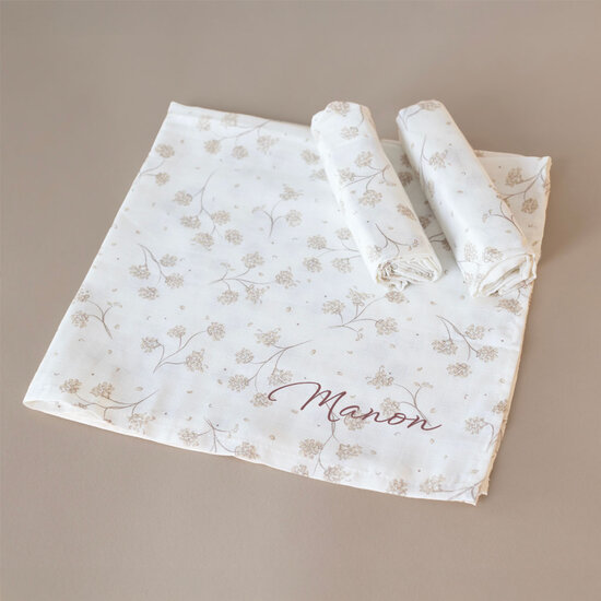 Hydrofiele doeken - 3 stuks - Leafy Dreams - Jollein